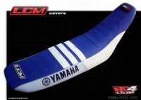 LCM Covers - YZF 250/450 2009/2013 - Ultra Gripp - Azul com Branco